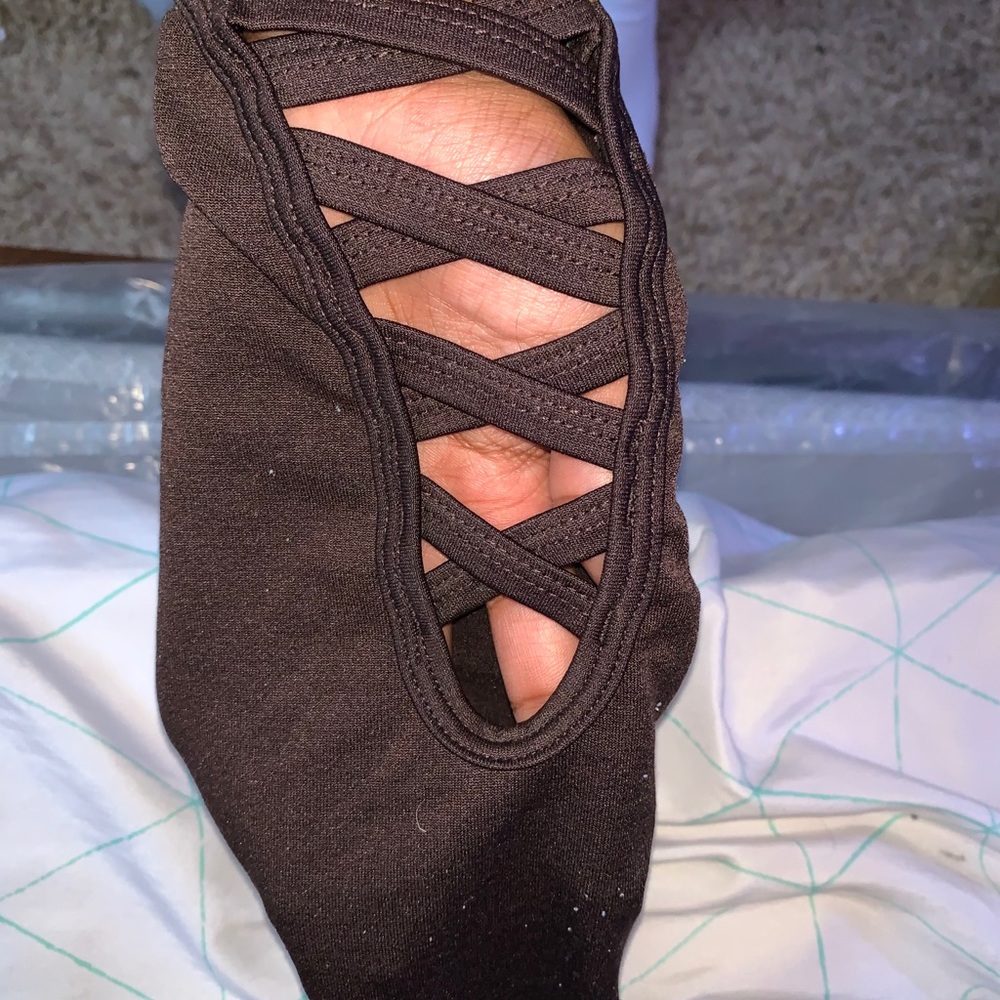 Dark brown leggings